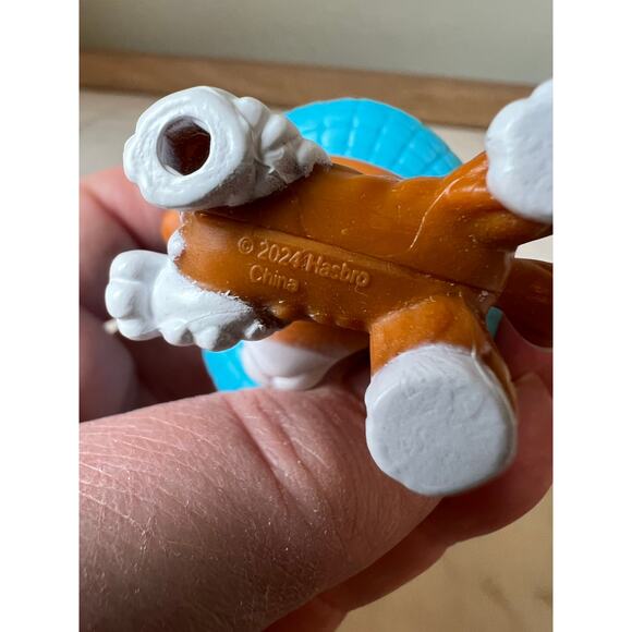 Littlest Pet Shop Collie Dog  #151 G7 Hat Paw Cup Drink Accessory Hasbro LPS - Picture 5 of 8